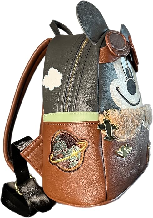 Loungefly Mickey Aviator Mini Backpack