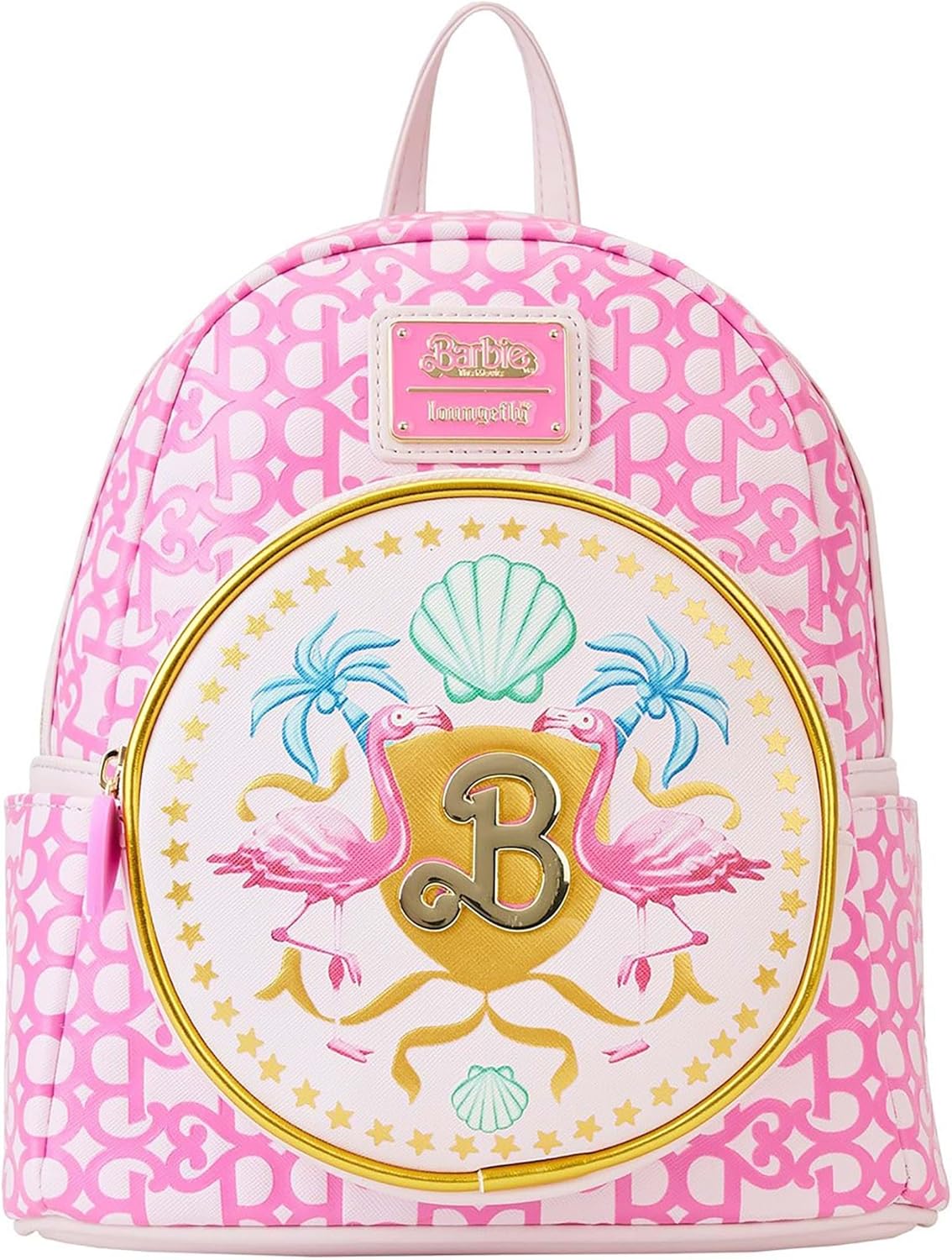 Loungefly Mattel Barbie The Movie Logo Mini Backpack