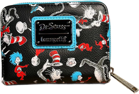 Loungefly Dr. Seuss Cat In The Hat AOP Wallet
