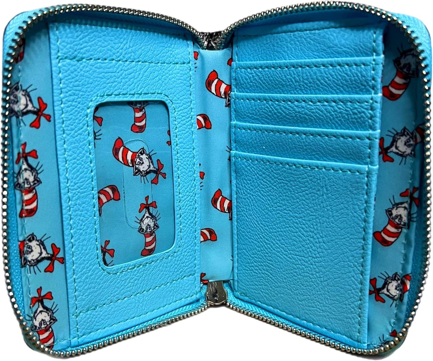 Loungefly Dr. Seuss Cat In The Hat AOP Wallet