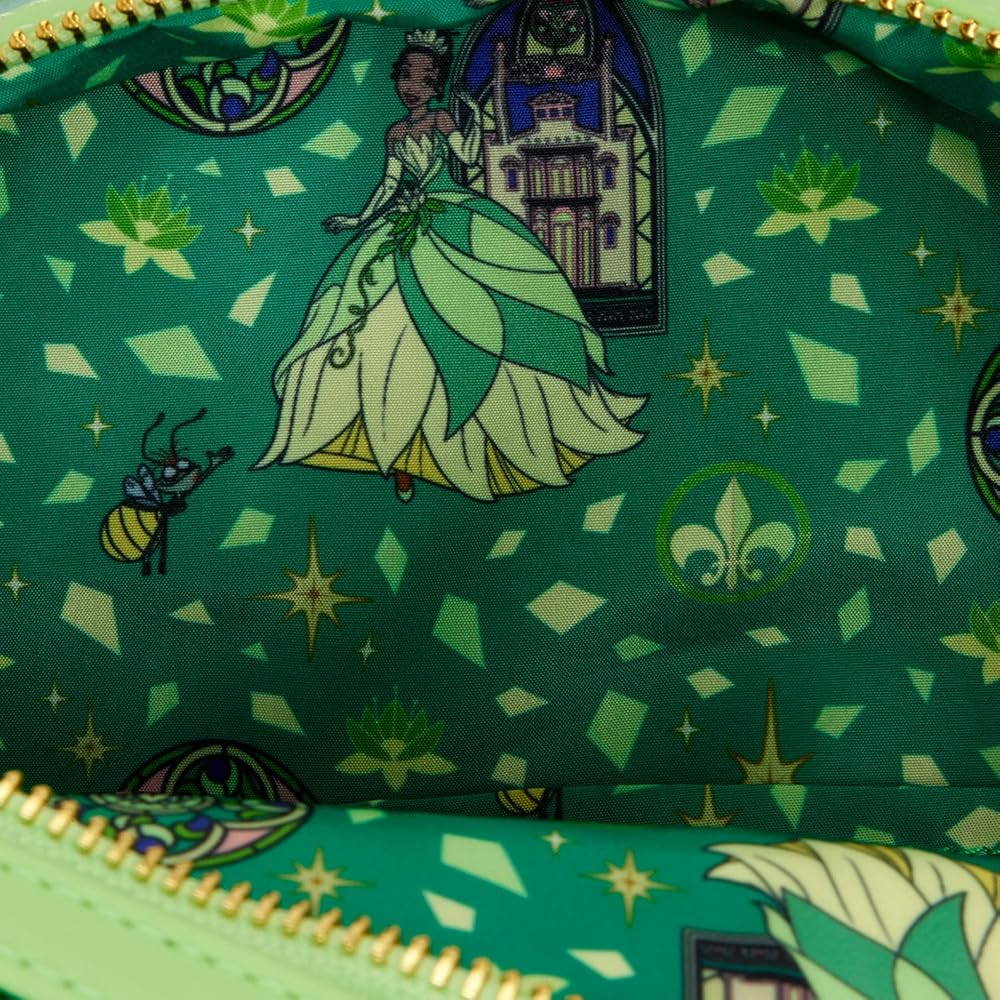 Loungefly Disney Princess Stained Glass Collection: Tiana Mini Backpack
