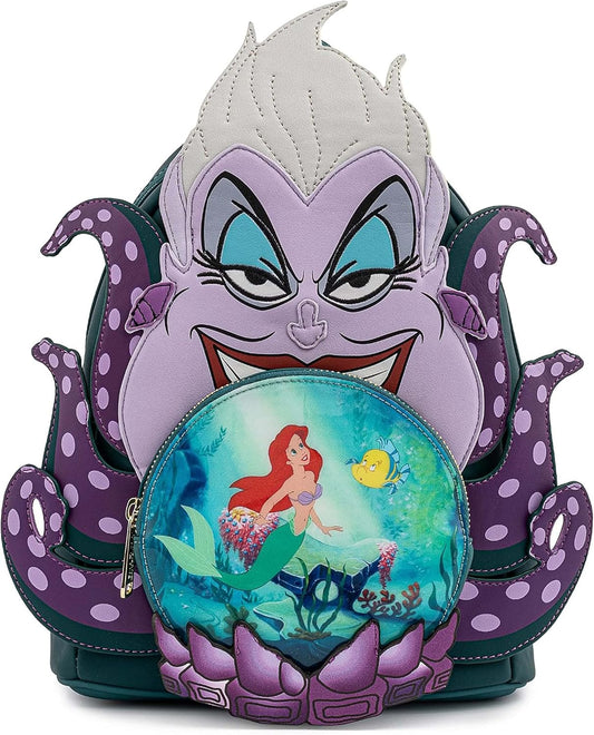 Loungefly Disney Villains Scene Ursula Crystal Ball Mini Backpack