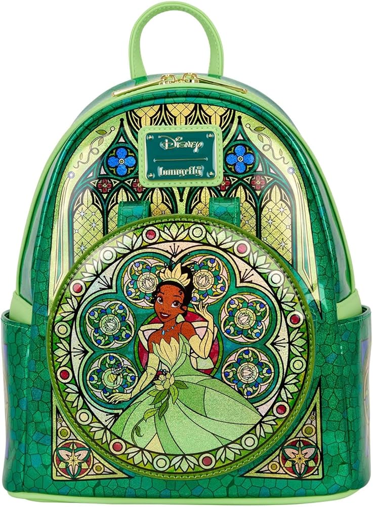 Loungefly Disney Princess Stained Glass Collection: Tiana Mini Backpack
