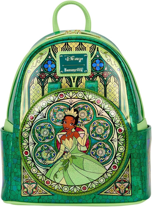 Loungefly Disney Princess Stained Glass Collection: Tiana Mini Backpack