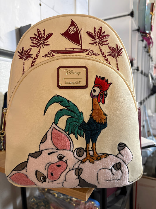 Loungefly Moana Pua stacked Wei Hei