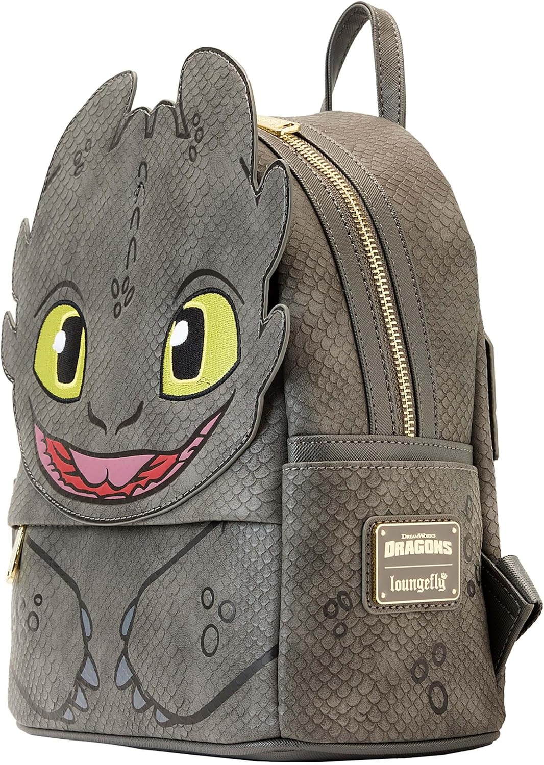 Loungefly How to Train Your Dragon Toothless Cosplay Mini Backpack