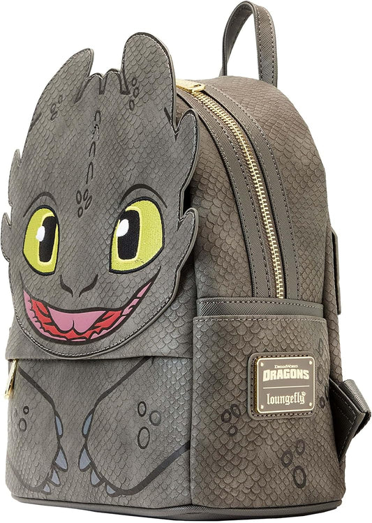 Loungefly How to Train Your Dragon Toothless Cosplay Mini Backpack