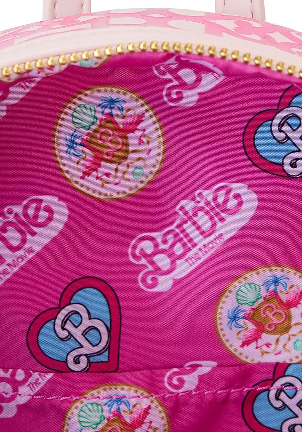 Loungefly Mattel Barbie The Movie Logo Mini Backpack
