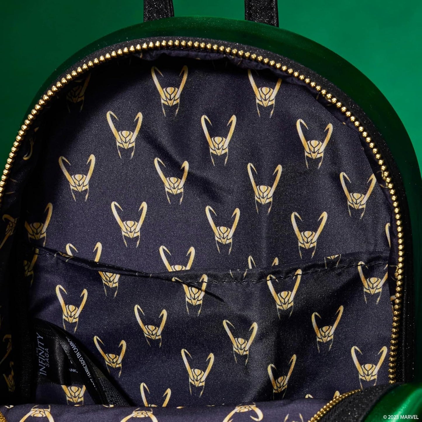 Loungefly Marvel Shine Loki Mini Backpack