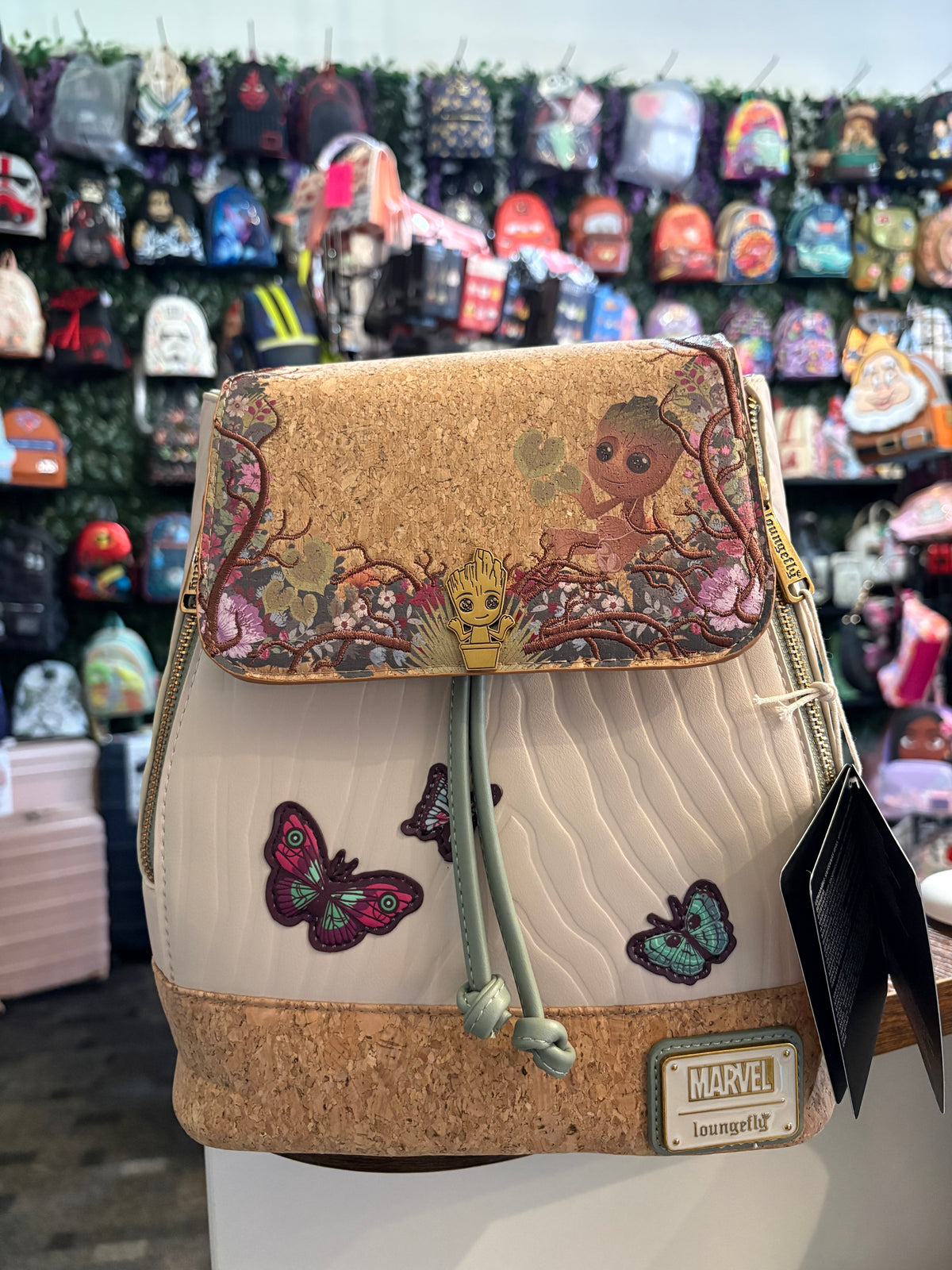 Loungefly Marvel Guardians of the Galaxy Groot mini Backpack