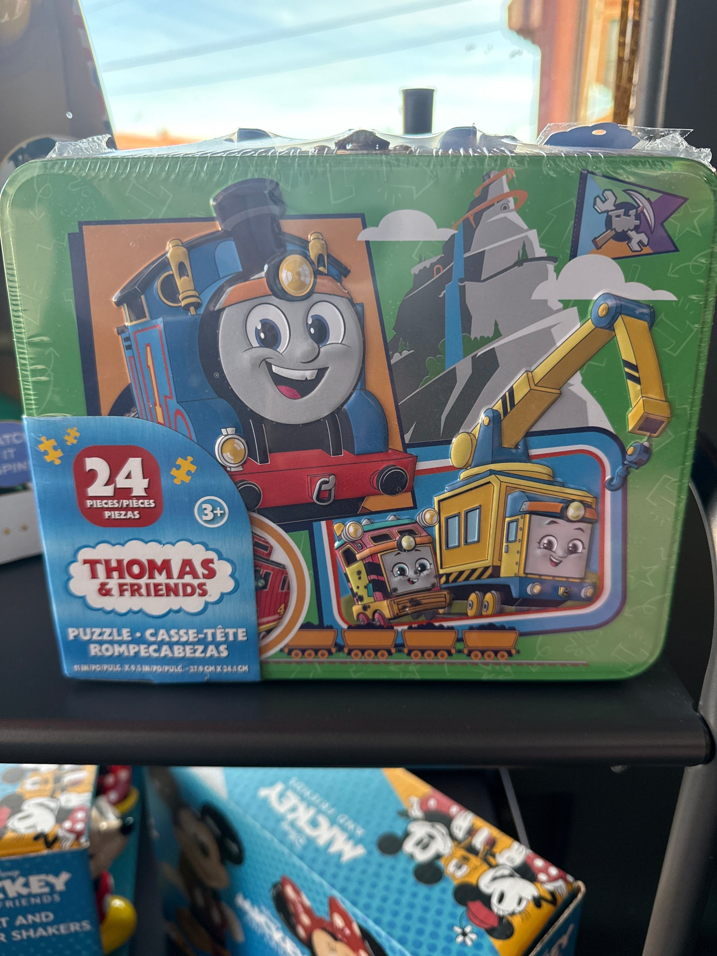 Thomas and Friends lunch box and puzzle