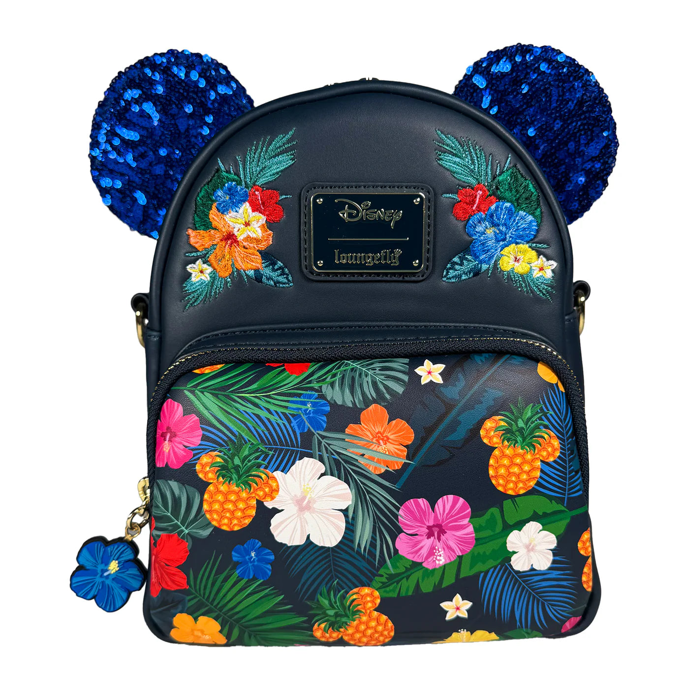 Loungefly Aloha Mickey Convertible Mini Backpack
