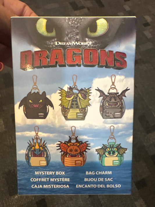Loungefly Dreamworks Dragons Mystery Box Bag Charm