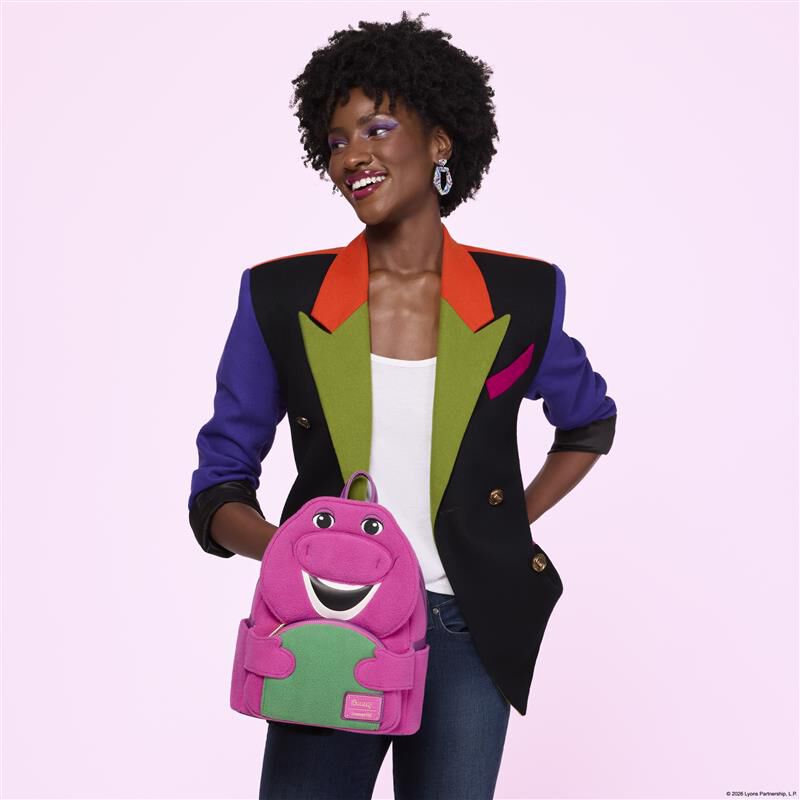 Loungefly Barney Cosplay Mini Backpack