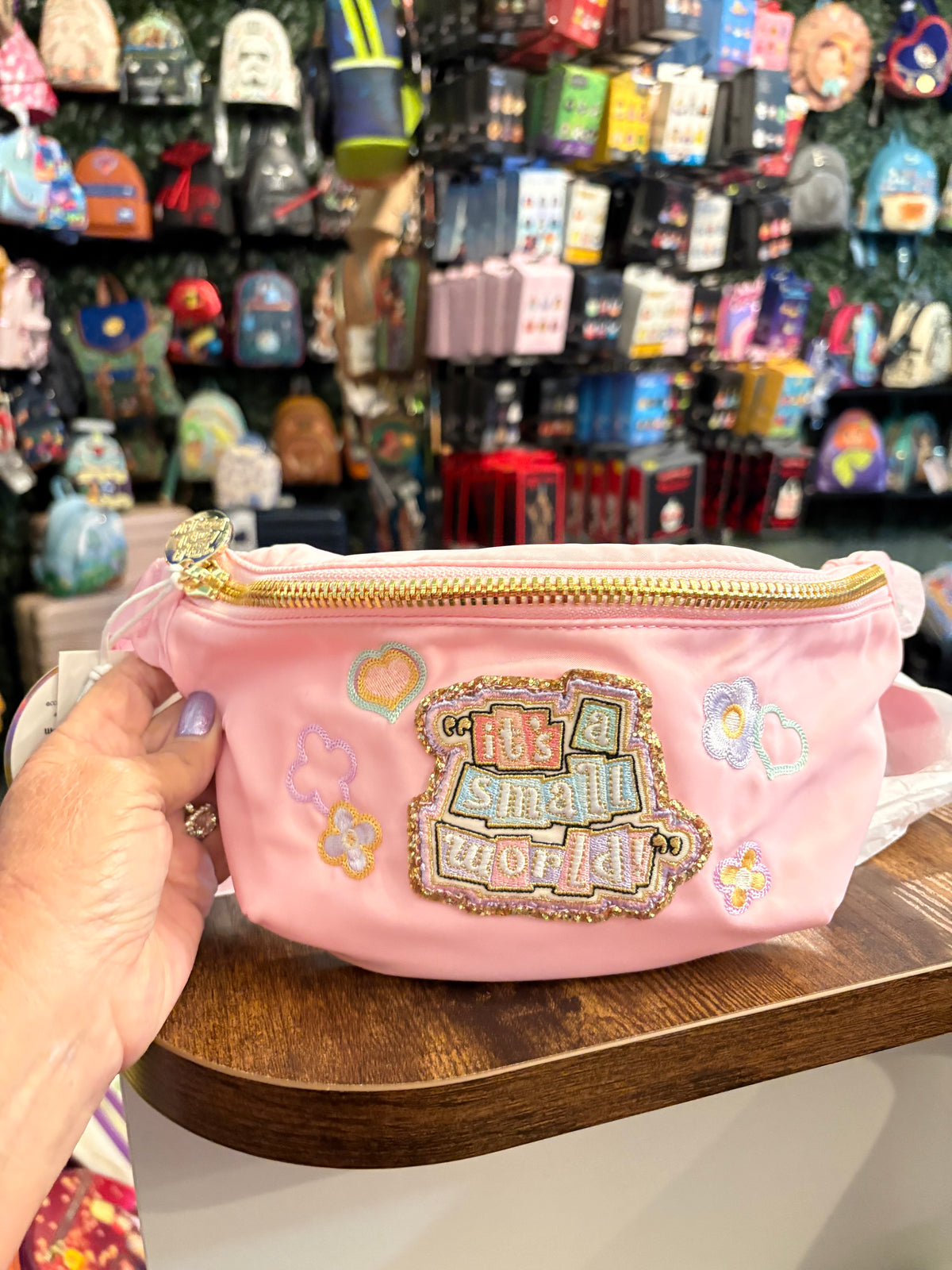 Stoney Clover It's a Small World light pink Belt Bag