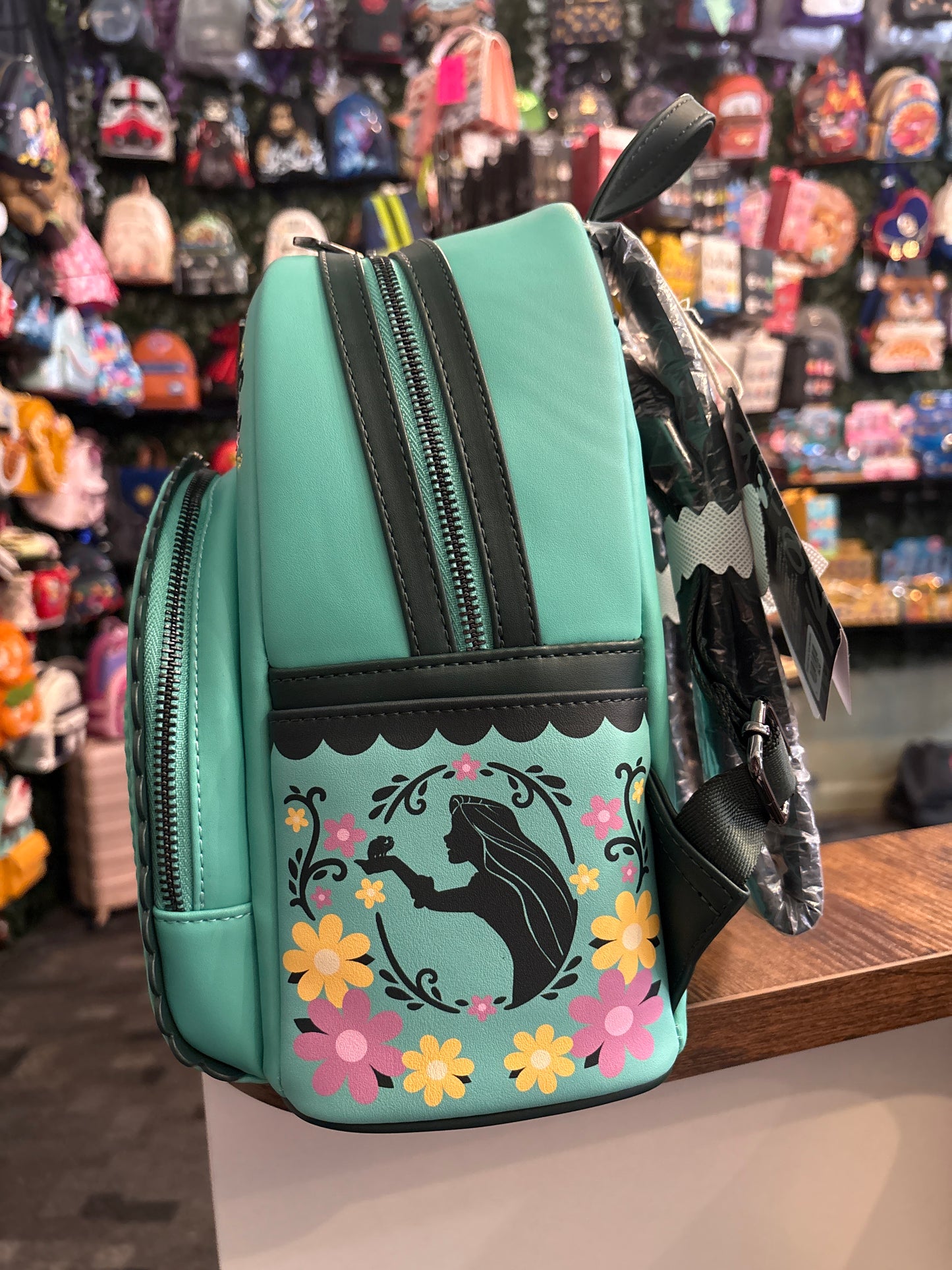 Loungefly Tangled Pascal mini Backpack