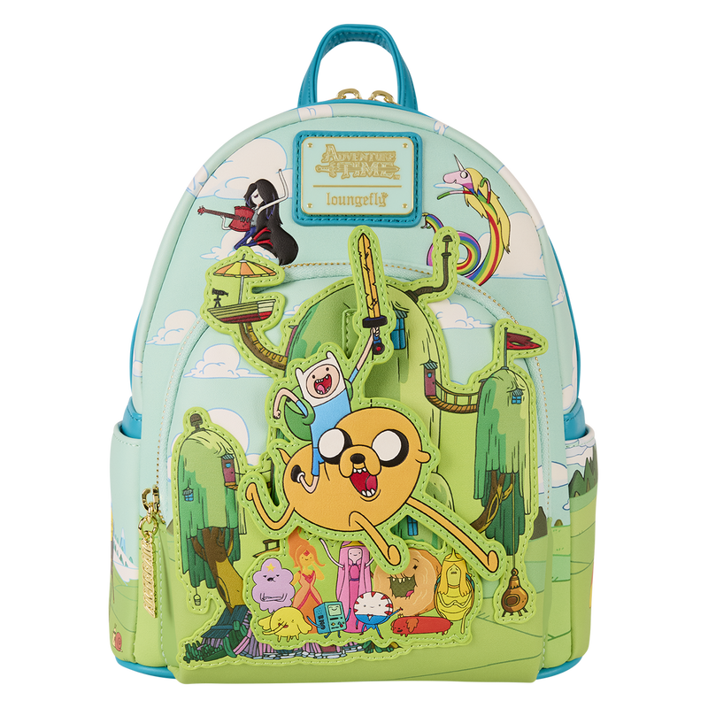 Loungefly Adventure Time Characters Mini Backpack