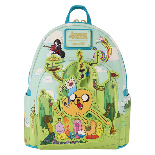 Loungefly Adventure Time Characters Mini Backpack