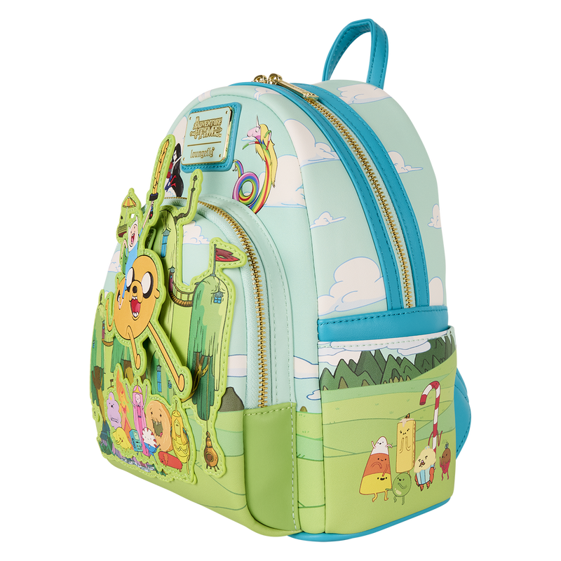 Loungefly Adventure Time Characters Mini Backpack