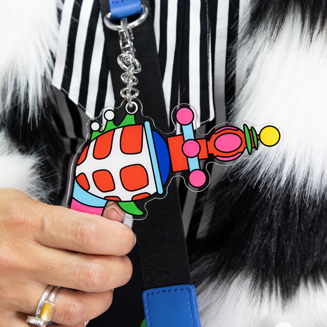 Killer Klowns From Outer Space Jojo's Ice Cream Truck Crossbody Bag with Ray Gun Charm