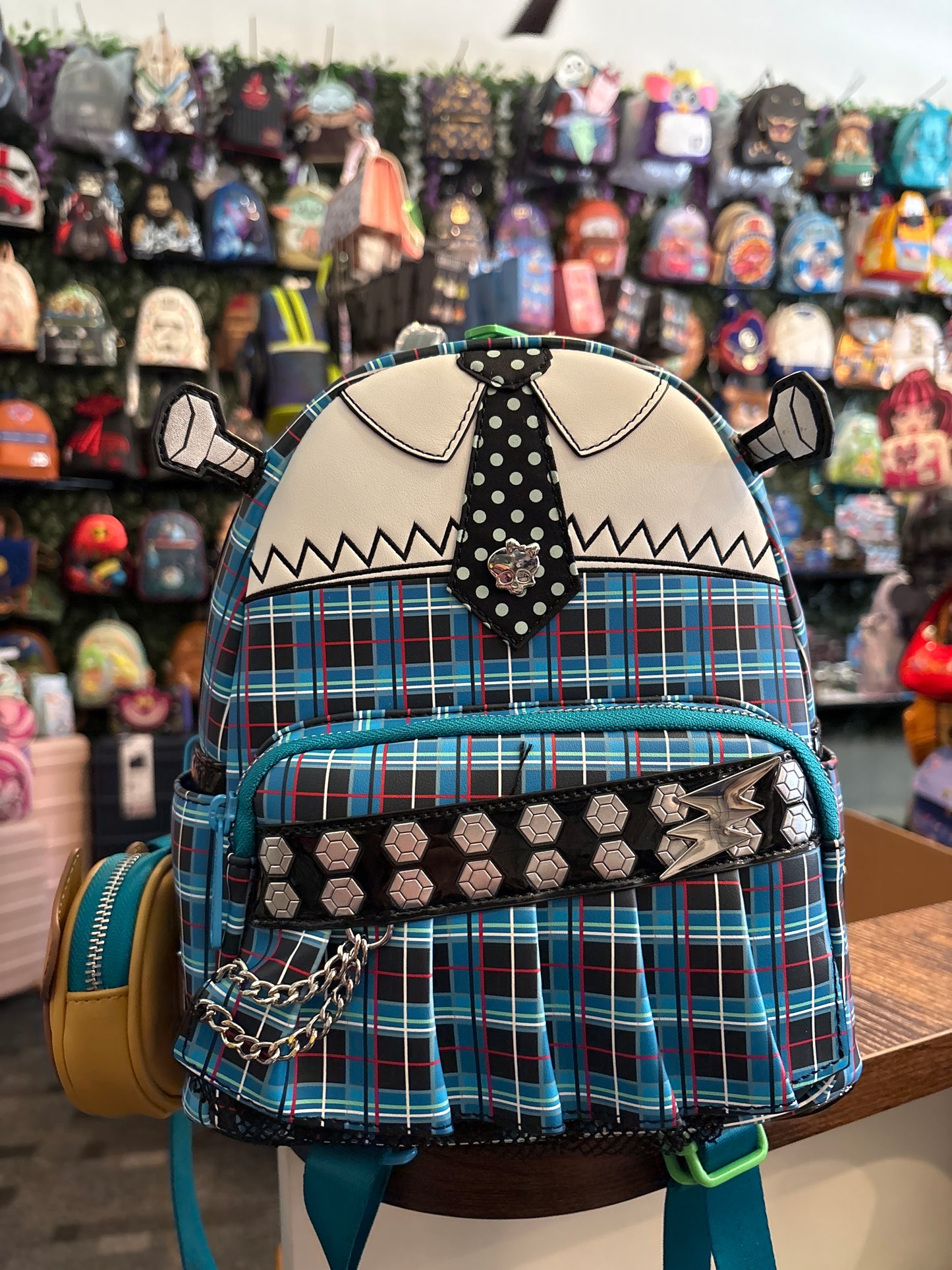 Loungefly Monster High Frankie Cosplay mini Backpack