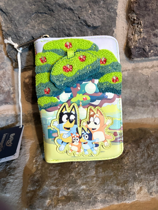 Loungefly Bluey Zip Around Wallet