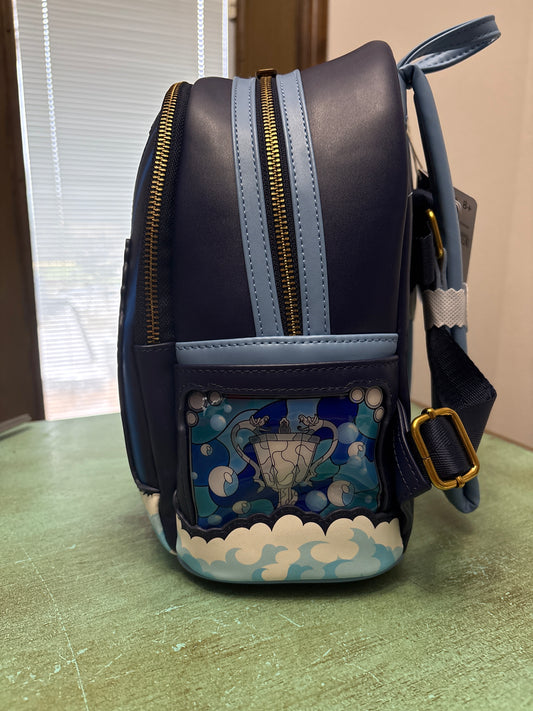 Loungefly Harry Potter Mermaid Stained glass mini backpack