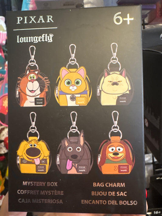 Loungefly Disney Pixar Dogs and Cats Mystery Box bag charm