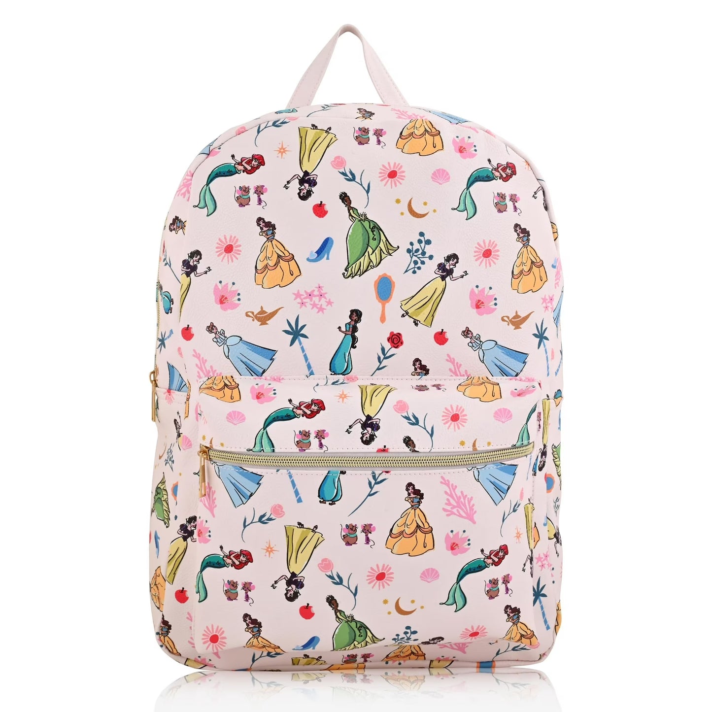 Fast Forward Disney Princesses AOP Full Size Backpack