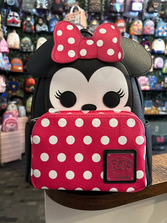 Loungefly POP Minnie Mouse Mini Backpack