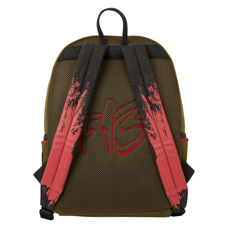 Loungefly Friday the 13th Camp Crystal Lake Full-Size Backpack - Glow in the Dark