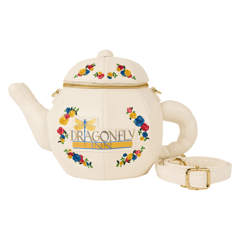 Loungefly WB Gilmore Girls Dragonfly Inn Figural Teapot Crossbody