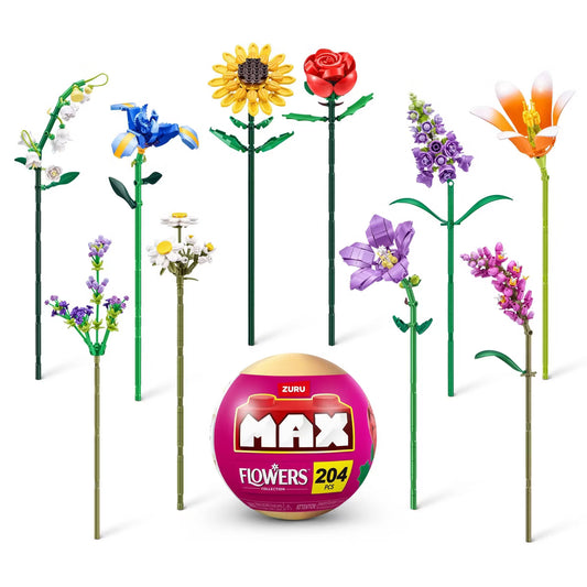 Max Flowers Collection Blind-Box Building Bricks