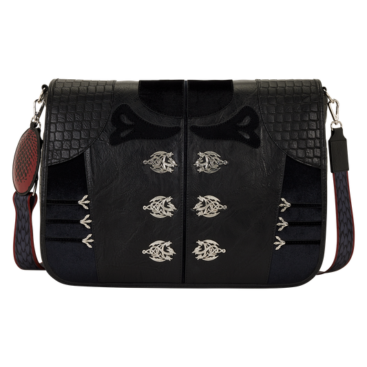 Loungefly House of the Dragon Rhaenyra Targaryen Crossbody Messenger Bag