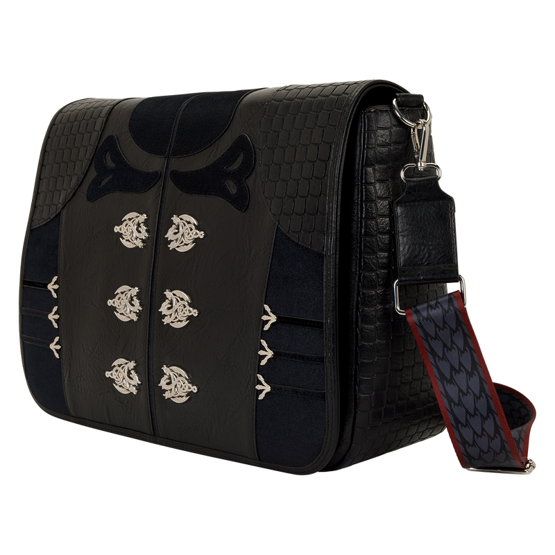 Loungefly House of the Dragon Rhaenyra Targaryen Crossbody Messenger Bag