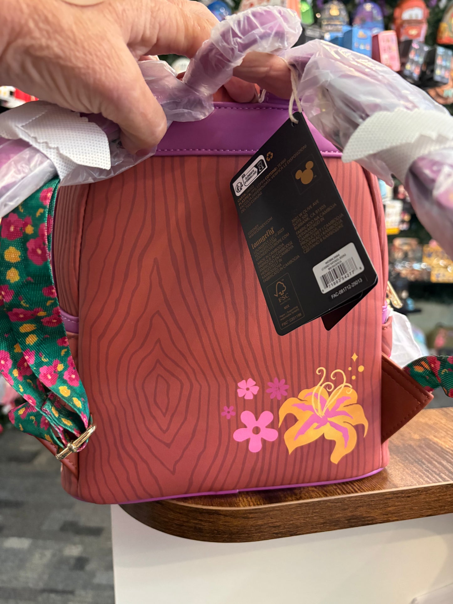 Loungefly Disney Rapunzel Mini Backpack