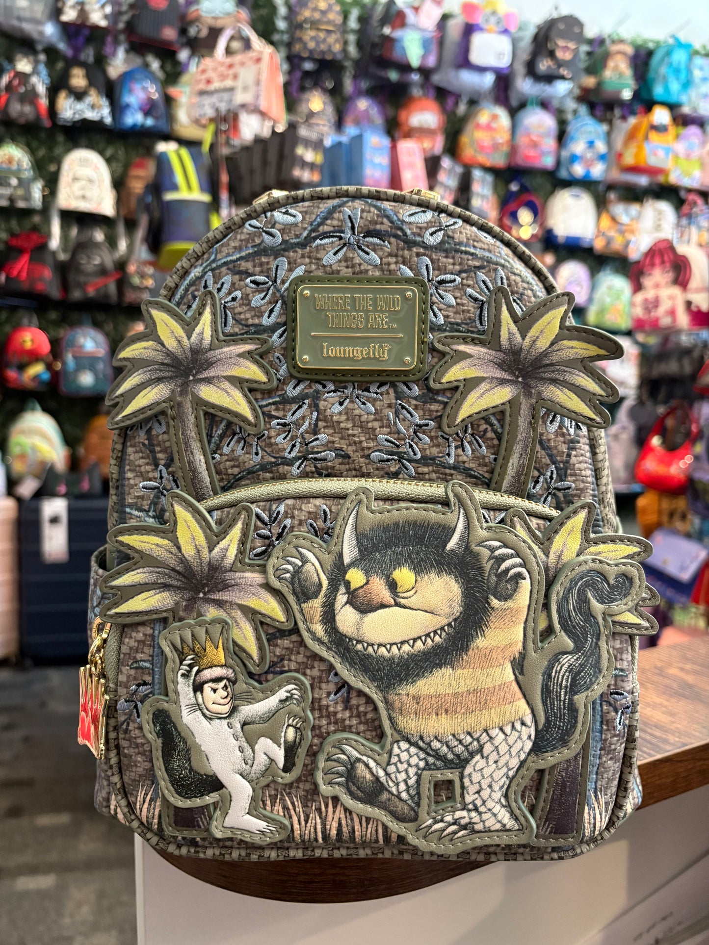 Loungefly WB Where the Wild Things Are Mini Backpack