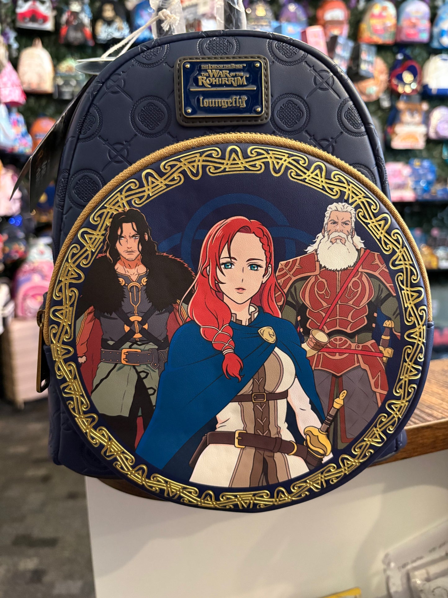 Loungefly The Lord of The Rings War of the Rohirrim mini Backpack