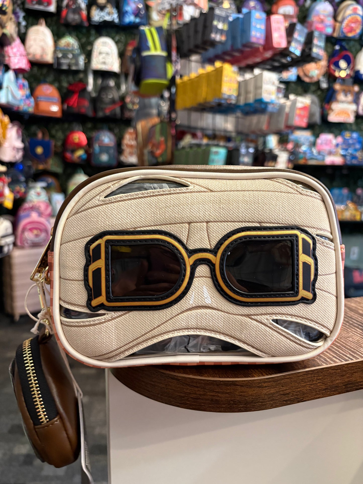 Loungefly Universal Monster Invisible Man Sling bag