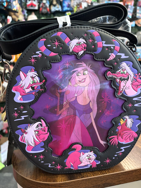 Loungefly Disney Madam Mim Lenticular Crossbody bag