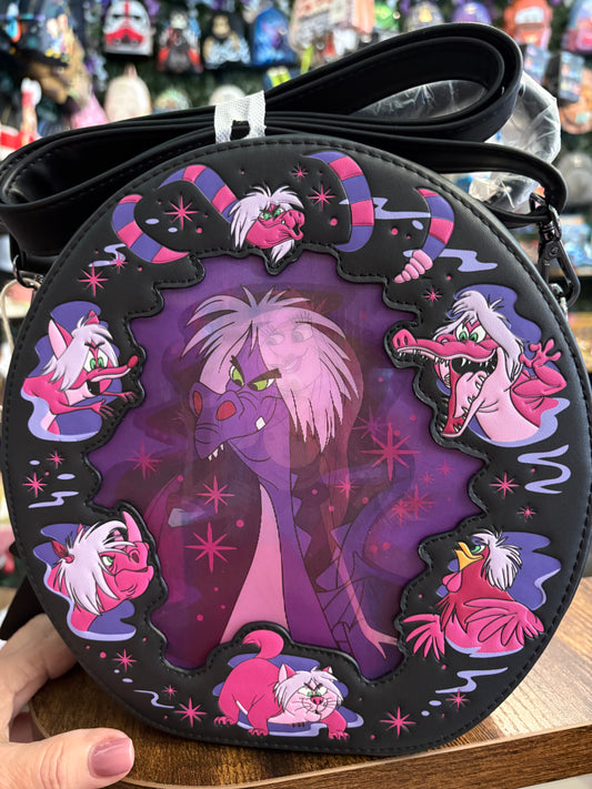 Loungefly Disney Madam Mim Lenticular Crossbody bag