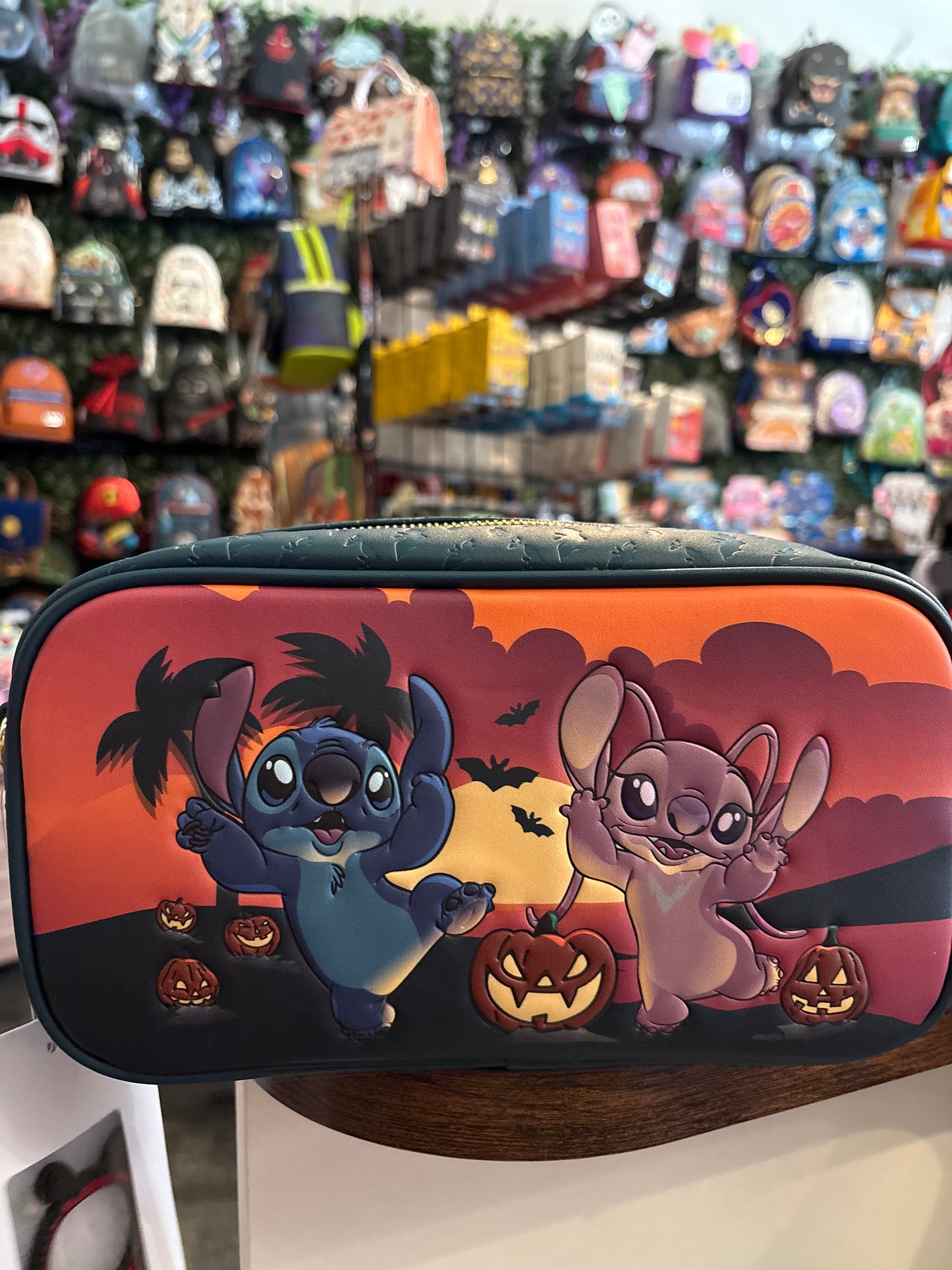 Loungefly Disney Lilo and Stitch Halloween Costumes changeable Crossbody bag