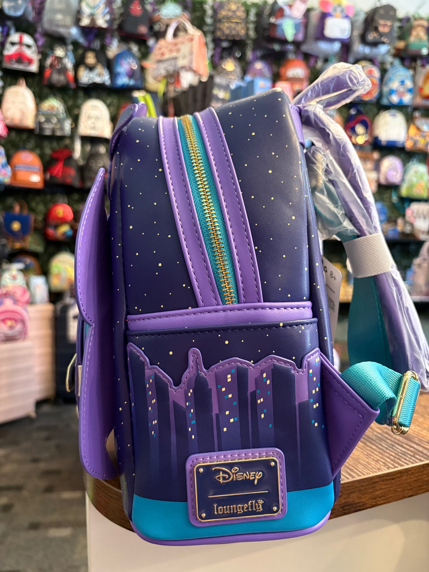 Loungefly Disney Darkwing Duck Glow in the dark mini backpack