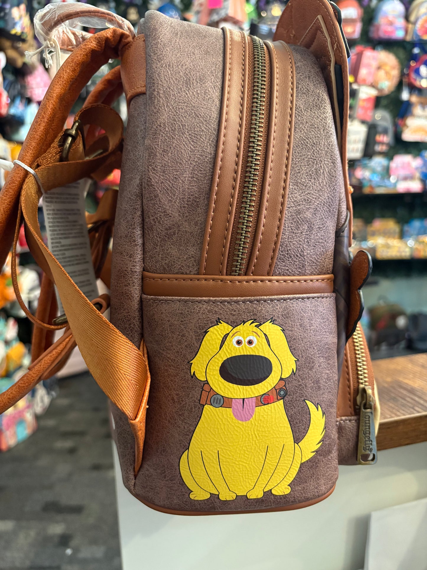 Loungefly Pixar UP Carl Fredricksen Pilot Mini Backpack