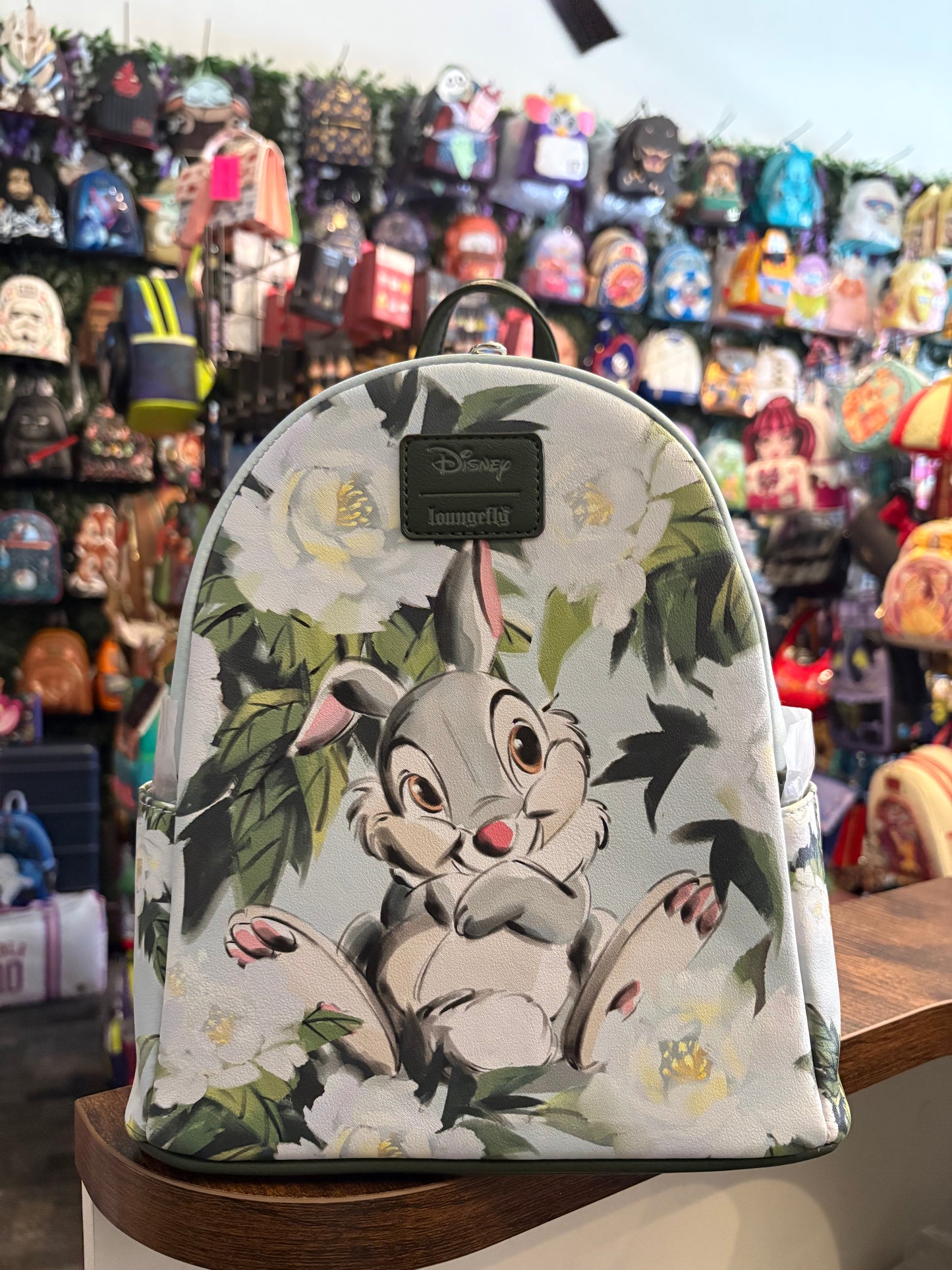 Loungelfy Disney Bambi's thumper Soft Tag Mini Backpack