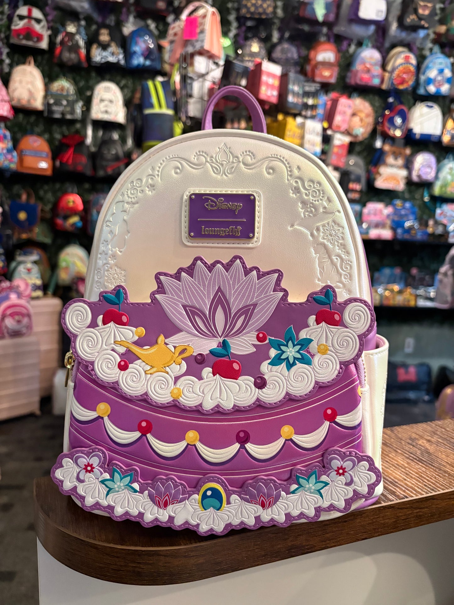 Loungefly Princess Jasmine Cake mini backpack