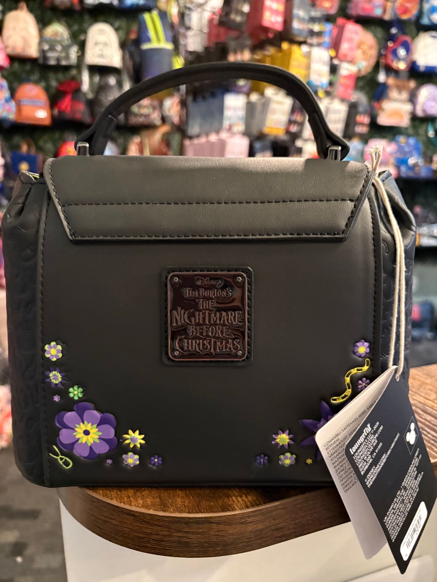 Loungefly Nightmare Before Christmas Oogie Boogie Floral Crossbody