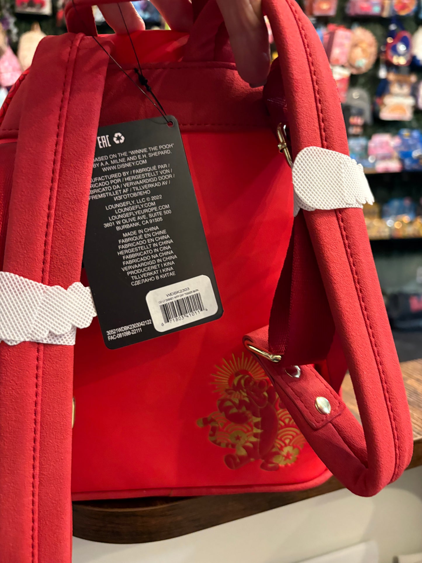 Loungefly Disney Winnie the Pooh Lunar Chinese New Year mini Backpack