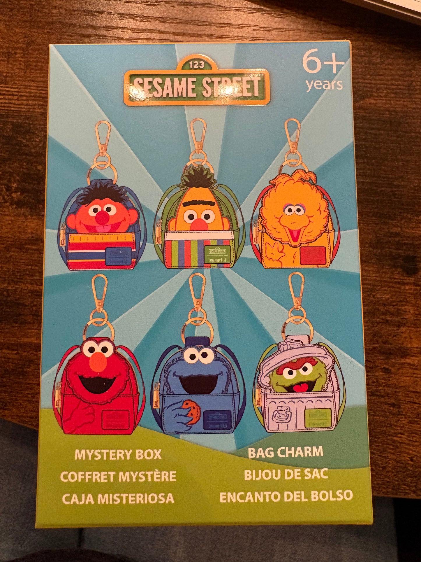 Loungefly Sesame Street mystery bag charms