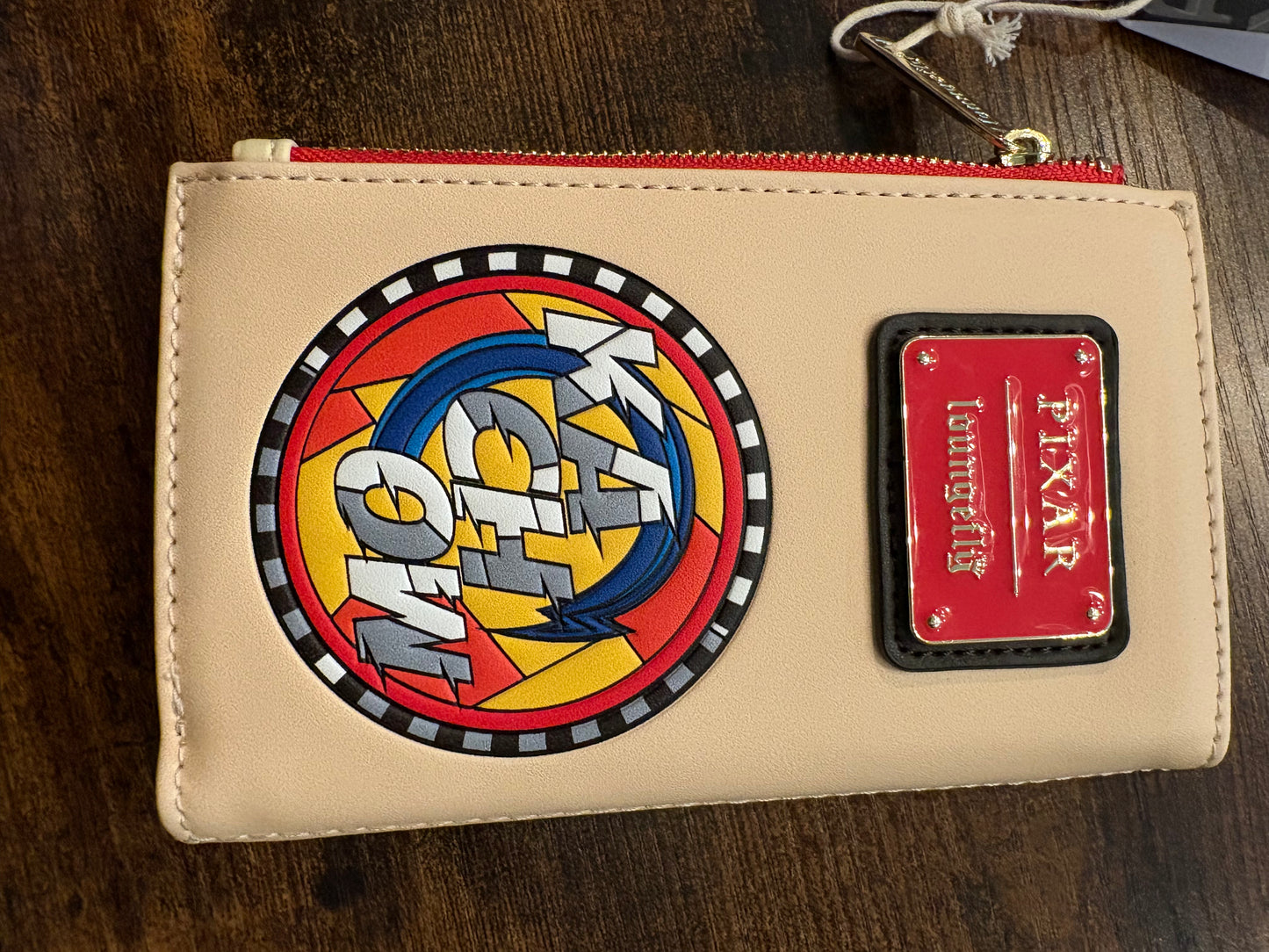 Loungefly Cars Lightning McQueen Stained Glass Wallet